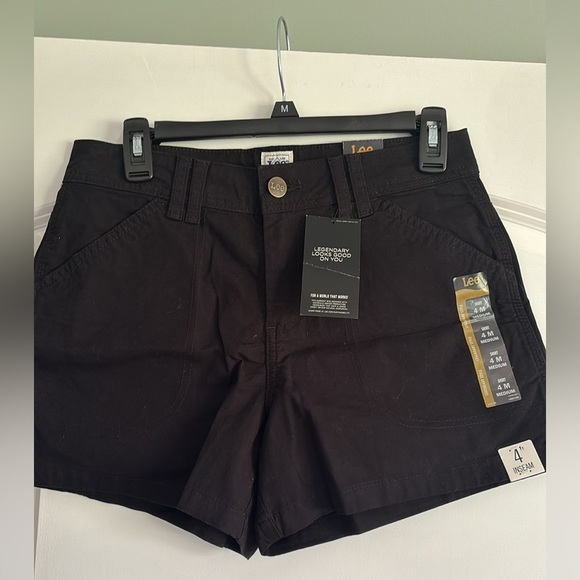 NWT Lee Women's Legendary Carpenter Short, black, size 4 - Picture 5 of 9